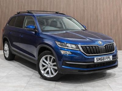 Used Skoda Kodiaq SE 150 HP (110 kW) 2018 Blue SUV