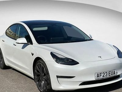 Używany Tesla Model 3 Performance 461 kW (627 KM) 2023 Biały Sedan/Limuzyna