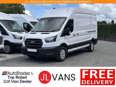 Used Ford Transit 130 HP (95 kW) 2023 White Van