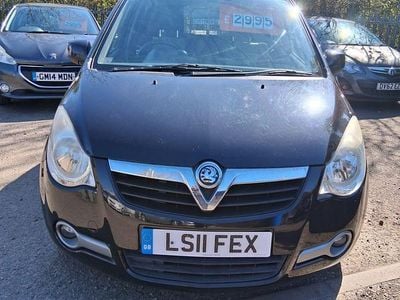 Black Used 2011 Vauxhall Agila S MPV | £2,195 (Fair price)