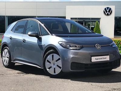 Begagnad VW ID.3 Pro Performance 150 kW (204 HK) 2022 Blå Halvkombi