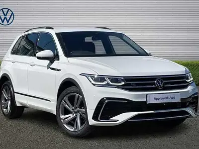 Used VW Tiguan R-line Edition 150 HP (110 kW) 2023 White SUV