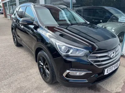 Used Hyundai Santa Fe Premium 200 HP (147 kW) 2017 Black SUV