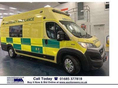 Used Fiat Ducato 180 HP (132 kW) 2017 Yellow Van