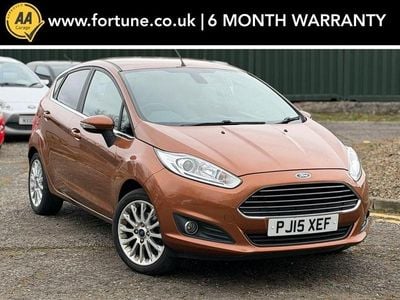 Usado Ford Fiesta Titanium X 125 HP (91 kW) 2015 Amarelo Citadino