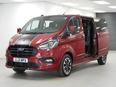 Used Ford Transit Custom Sport 185 HP (136 kW) 2021 Red Estate