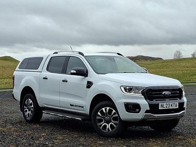 Begagnad Ford Ranger Wildtrack 2023 Vit Pickup