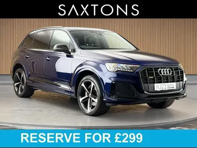 Used Audi Q7 S-Line 2023 Blue SUV