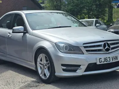 Used Mercedes C220 AMG 2013 Silver Sedan
