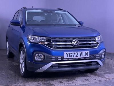 Used VW T-Cross SE 95 HP (69 kW) 2022 Blue SUV