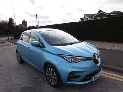 Used Renault Zoe GT-Line 100 kW (136 HP) 2022 Blue Hatchback