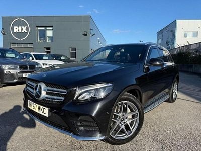 Used Mercedes GLC220 AMG line 170 HP (125 kW) 2017 Black SUV