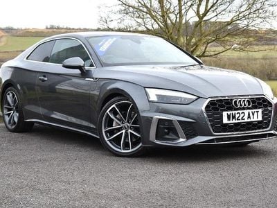 Used Audi A5 S-Line 204 HP (150 kW) 2022 Grey Coupe