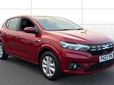 Red Used 2023 Dacia Sandero Expression Hatchback | £12,476 (Fair price)