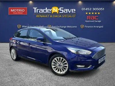 Used Ford Focus Titanium X 2015 Blue Hatchback
