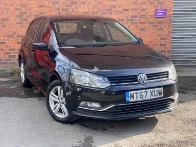 Used VW Polo Edition 90 HP (66 kW) 2017 Black Hatchback