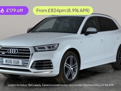 White Used 2018 Audi SQ5 Design SUV | £27,904 (Good price)