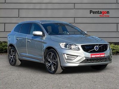 Used Volvo XC60 R-Design 187 HP (137 kW) 2017 Silver SUV