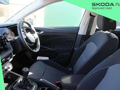 Used Skoda Fabia SE 94 HP (69 kW) 2025 Moon white metallic Hatchback