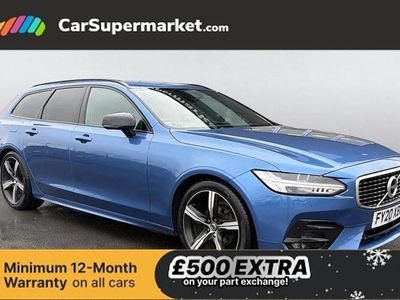 Blue Used 2020 Volvo V90 R-Design Estate | £17,097 (Fair price)