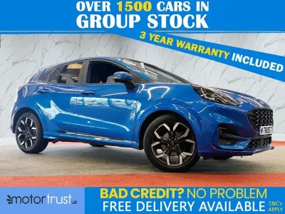 Used Ford Puma ST-Line X 155 HP (114 kW) 2022 Blue SUV