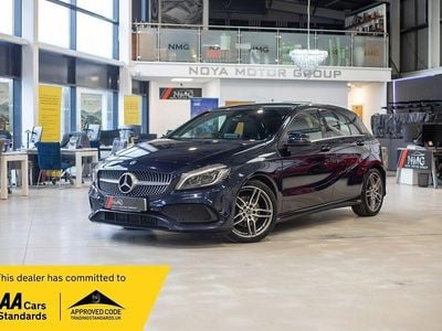 Used Mercedes A180 AMG Line Premium 2017 Blue Hatchback