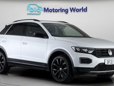 Used VW T-Roc Black Edition 150 HP (110 kW) 2021 White SUV