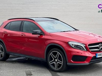 Used Mercedes GLA220 AMG line 177 HP (130 kW) 2016 Red SUV