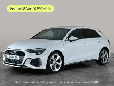 Used Audi A3 S-Line 2022 White Sedan