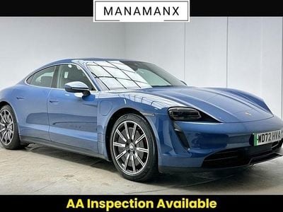 Used Porsche Taycan Performance Package 419 kW (571 HP) 2023 Blue Sedan