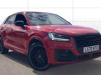 Used Audi Q2 Black Edition 150 HP (110 kW) 2020 Red SUV
