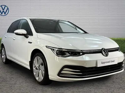 Used VW Golf VII Style 150 HP (110 kW) 2021 White Hatchback