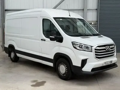 Used Maxus V90 163 HP (119 kW) 2022 White Van