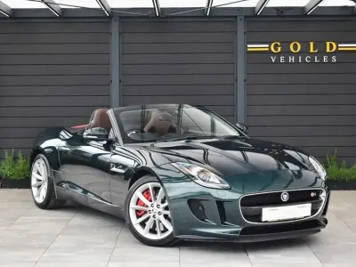 Używany Jaguar F-Type Supercharged 380 KM (279 kW) 2013 Zielony Kabriolet