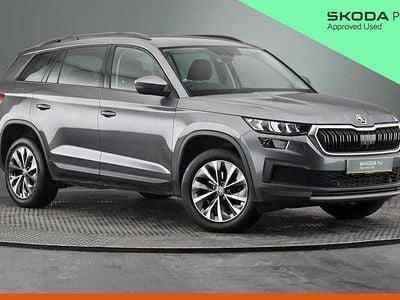 Used Skoda Kodiaq SE Drive 110 HP (80 kW) 2022 Graphite grey metallic SUV