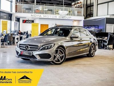 Silver Used 2014 Mercedes C250 AMG Line Premium Plus Sedan | £10,249 (A bit pricey)
