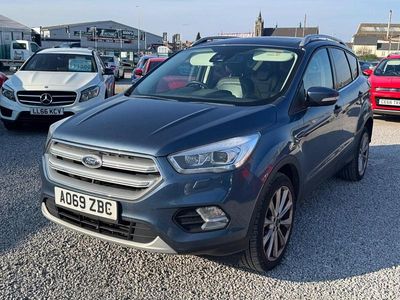 Usado Ford Kuga Titanium X 150 HP (110 kW) 2019 Azul SUV
