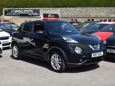 Used Nissan Juke N-Connecta 110 HP (80 kW) 2017 Black SUV