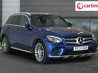 Used Mercedes GLC350 AMG line 2018 Blue SUV