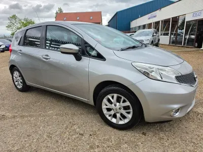 Used Nissan Note Acenta 80 HP (58 kW) 2014 Silver Hatchback