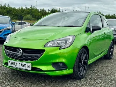 Used Vauxhall Corsa SRi 75 HP (55 kW) 2019 Green Hatchback