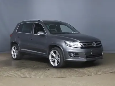 Used VW Tiguan R-line 177 HP (130 kW) 2015 Grey SUV