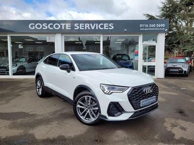 Used Audi Q3 Sportback Black Edition 150 HP (110 kW) 2023 White SUV