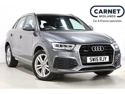 Grey Used 2015 Audi Q3 S-Line SUV | £10,990 (Fair price)