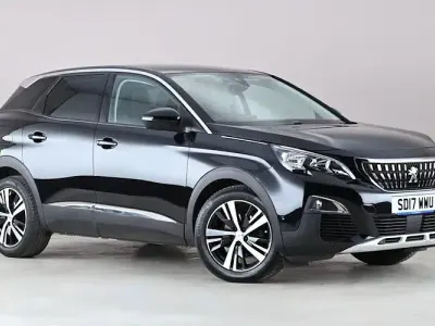 Used Peugeot 3008 Allure 120 HP (88 kW) 2017 Black SUV