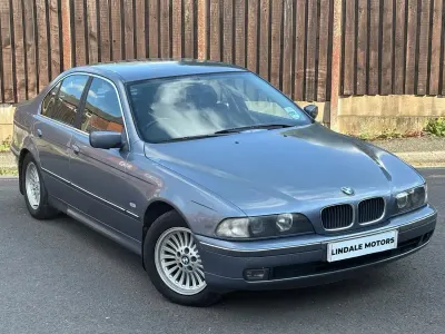 Begagnad BMW 520 Comfort Edition 2000 Blå Sedan