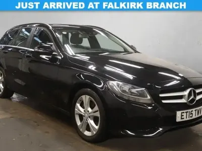 Used Mercedes C200 SE 184 HP (135 kW) 2015 Black Estate