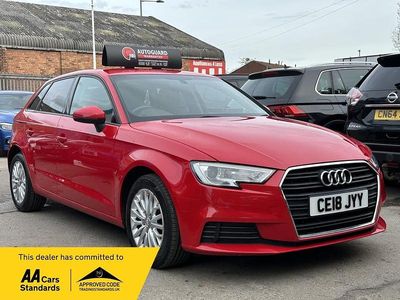 Used Audi A3 Sportback 2018 Red Hatchback