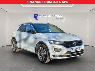 Silver Used 2020 VW T-Roc R-line SUV | £19,500 (Fair price)