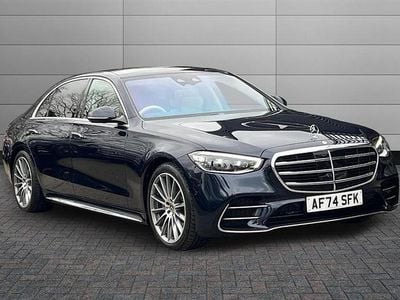 Used Mercedes S580 AMG line 510 HP (375 kW) 2025 Nautic blue Sedan